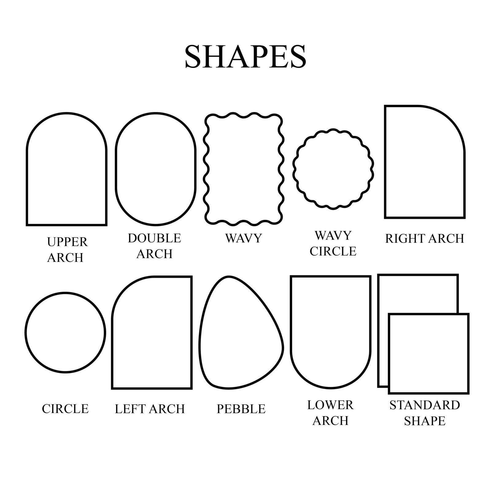 shapes
